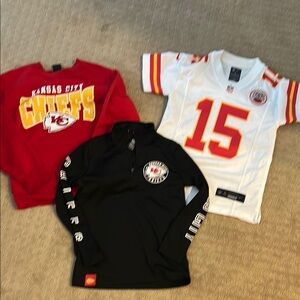 Kansas City Chiefs NFL Red and Black Sweatshirt, shirt jersey 8